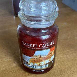 Yankee Candle Large Jar Candle Caramel Pecan Pie New